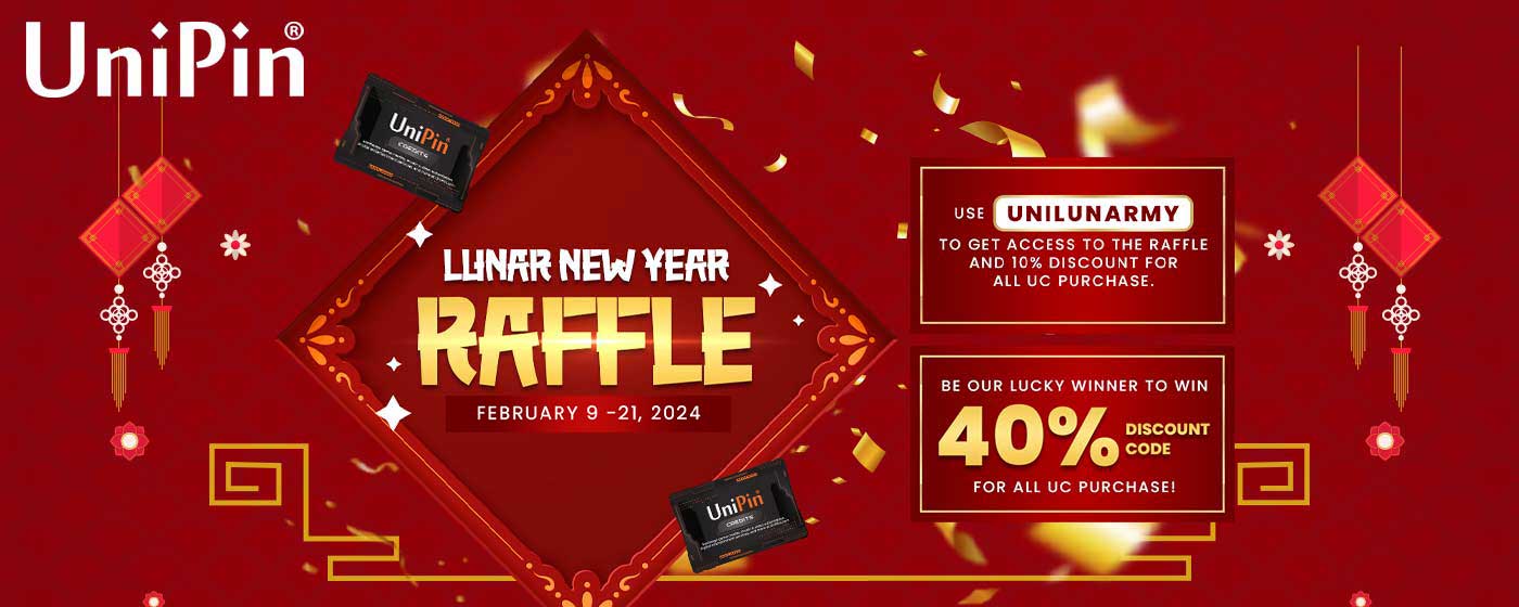 UniPin's Lunar New Year Raffle! (MY)🌟🎮🎊